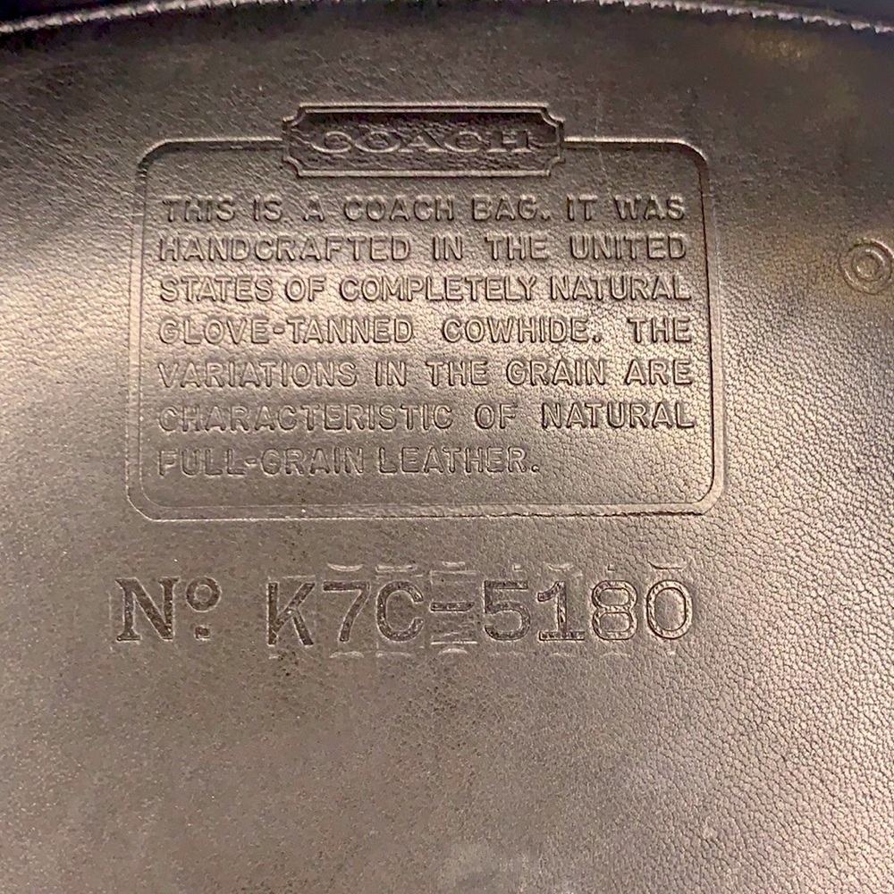 Vintage Coach Metropolitan Leather Briefcase - Picture 3 of 10